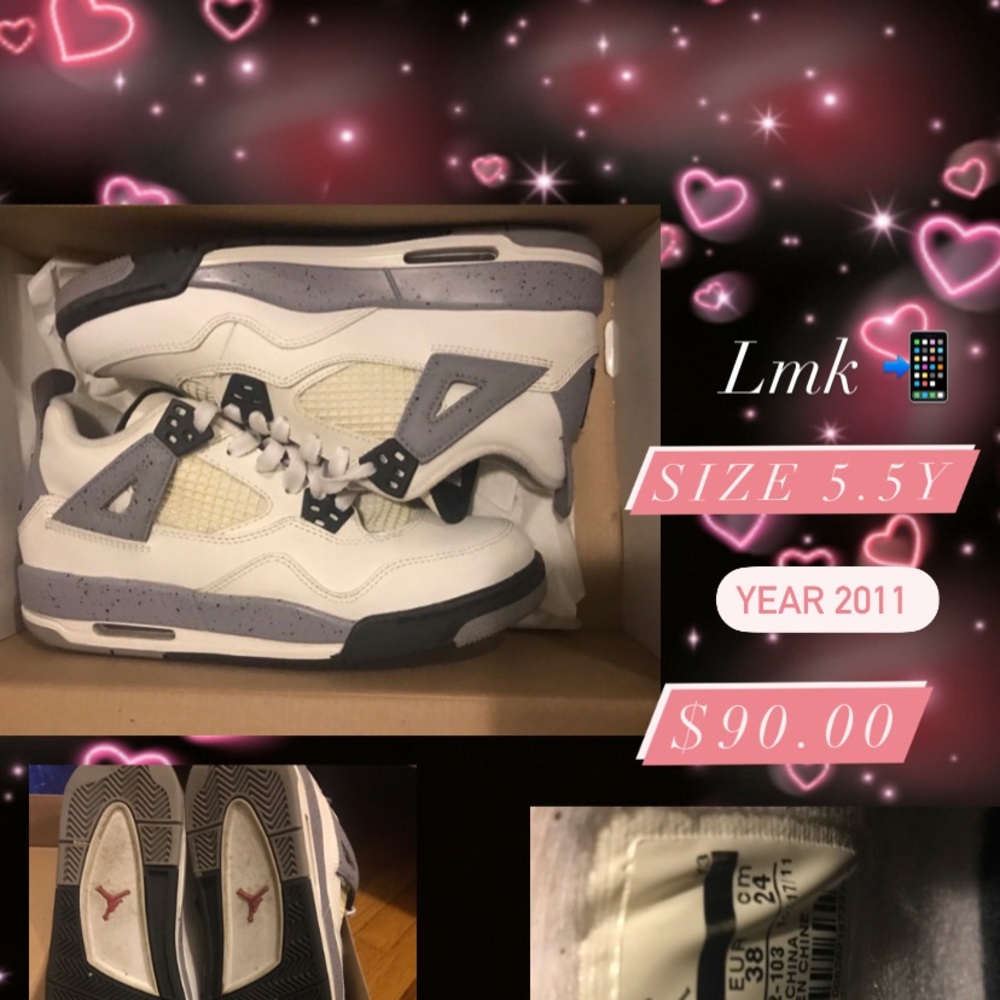 ❌ SOLD❌Cement Jordan 4’s 💕